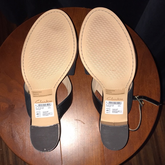 Clarks Ellis  Tilda sandals with block heel - Picture 6 of 7